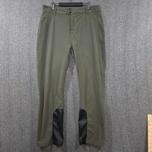 Women's Alp n Rock Naomi Straight Leg Pants Olive Size XL 34 x 28